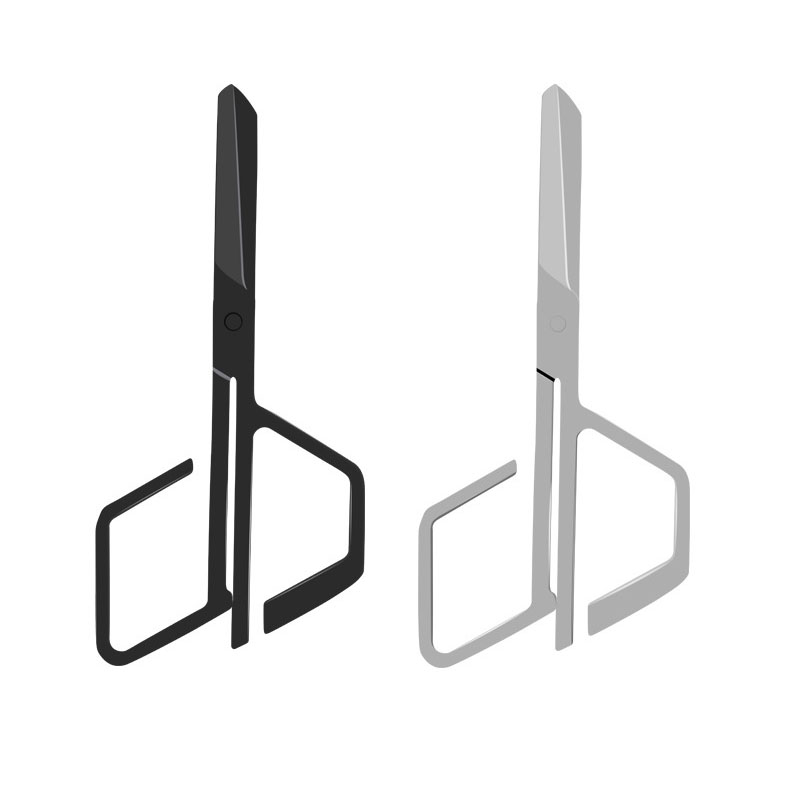 Embroidery Scissors Small - ヴィンテージはさみ,1ピース,黒,銀,不規則なカット,ステンレス鋼の刺scissors,メイクアップはさみ