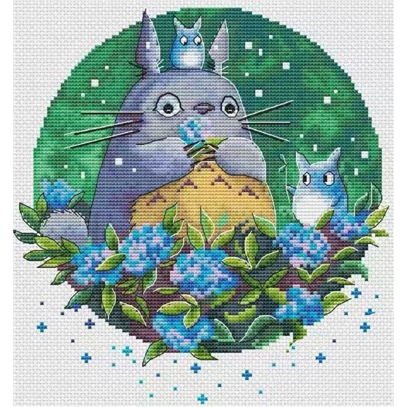 Embroidery World - 742Fun クロスステッチパッケージグリーティングカウントキット新しいスタイルジョイサンデーキット刺繍動物世界の Warcraft セーラームーン