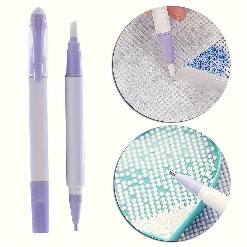 Embroidery Service - ダイヤモンドペインティングフィルム除去ツール、ダイヤモンド刺繍防塵フィルムプロテクター、セラミックペーパーカッター - 両用、DIYドットペンマルチツール