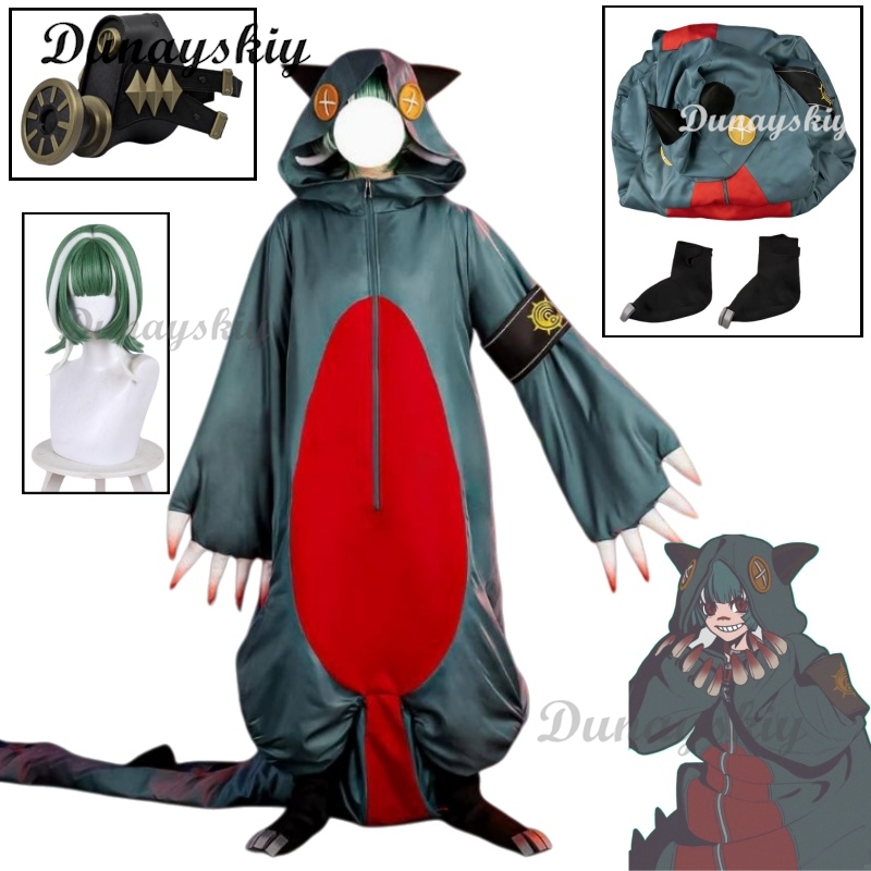 Embroidery Outfit - ギータ・ガチアクタ コスプレ衣装 ウィッグ マスク 小道具 靴