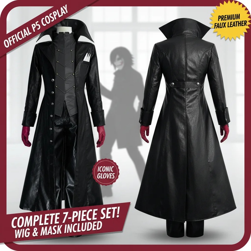 COSAnime ペルソナ 3 マコトユキ コスプレ衣装ウィ - Embroidery Uniform のレビューと価格