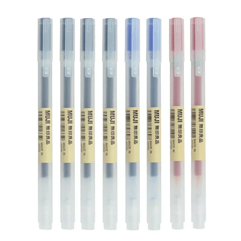 6/8 ピース/セット MUJIs ゲルペン黒/赤/青 0. - Muji Stationery Gel Pen のレビューと価格