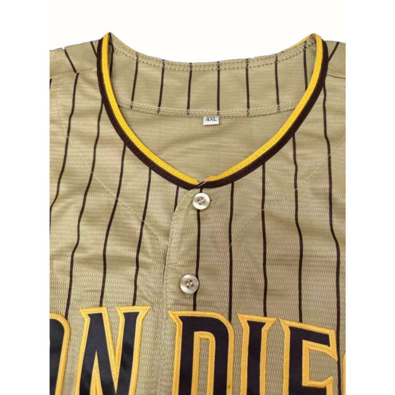 カスタム名と番号メンズ刺繍野球ジャージサンディエゴパーソナラ - Embroidery Uniform のレビューと価格