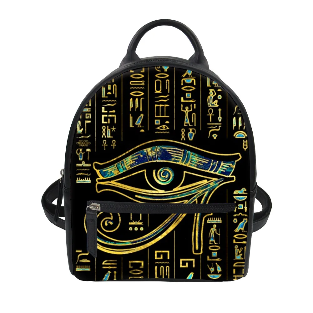 ホルスエジプト神の目カスタムバックパック財布女性カータースク - Embroidery In Egypt のレビューと価格