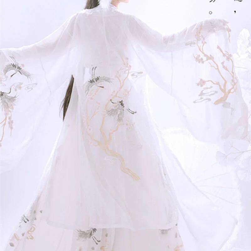 中国古代漢服女性の重工業刺繍ダブルブレストウエスト丈 Ru  - Embroidery Dress のレビューと価格
