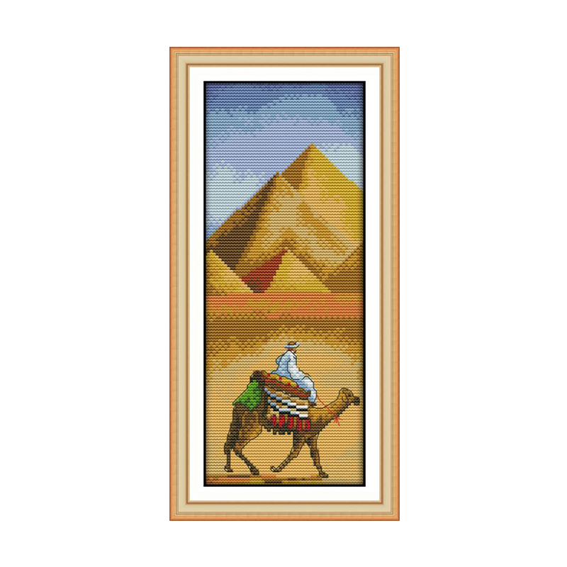 ジョイサンデーピラミッドエジプト中国のクロスステッチ針仕事、 - Embroidery In Egypt のレビューと価格