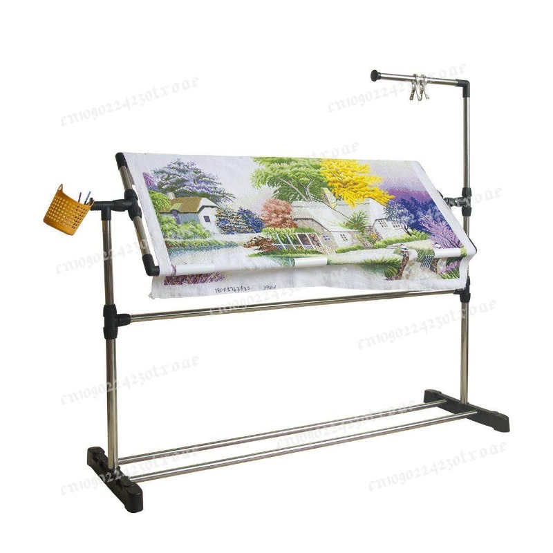 調整可能なクロスステッチフレームスタンド、大型刺繍枠ホルダー - Embroidery Frame のレビューと価格