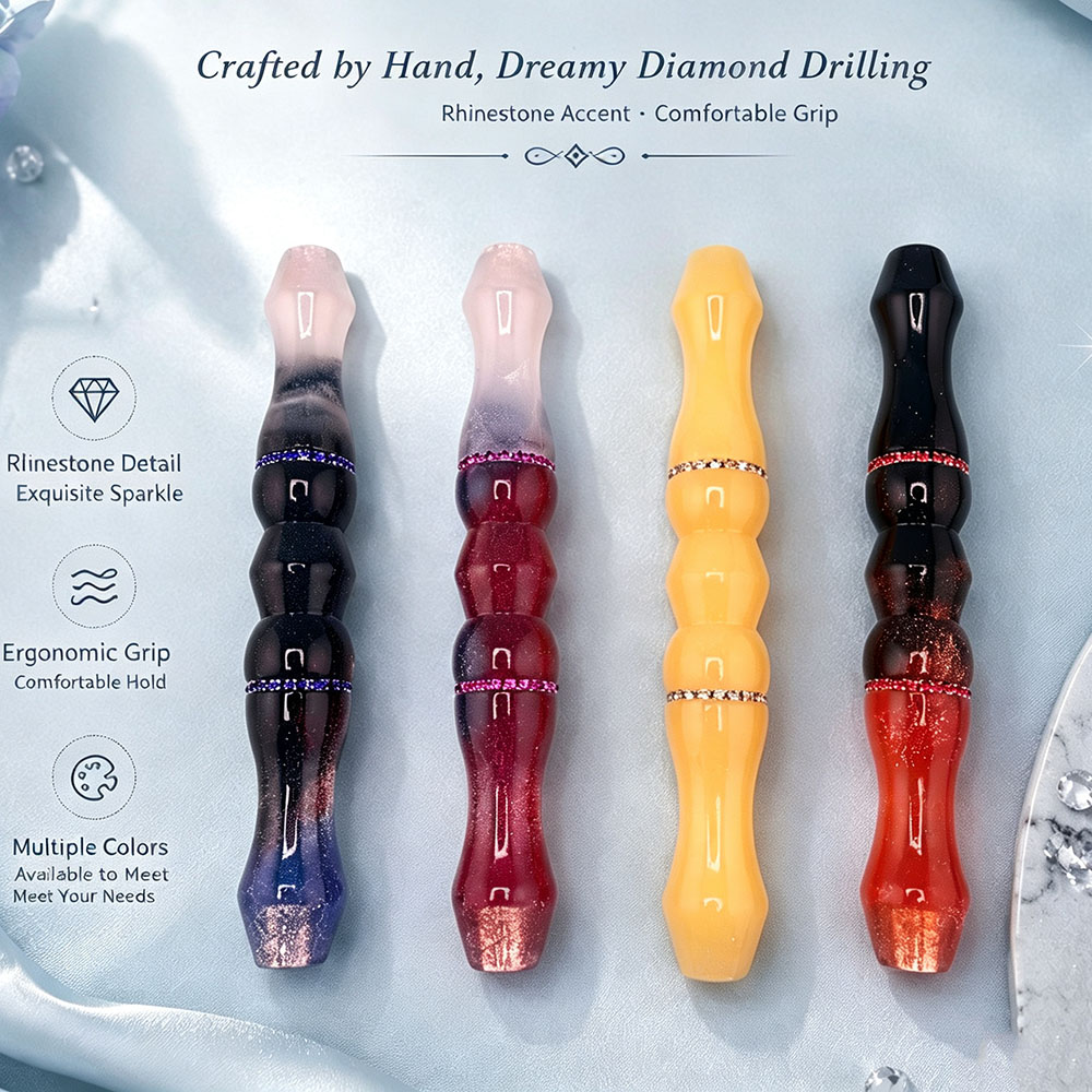新しいDIY手作りレジン製ダイヤモンドペイントペン、ダイヤモ - Embroidery Service のレビューと価格