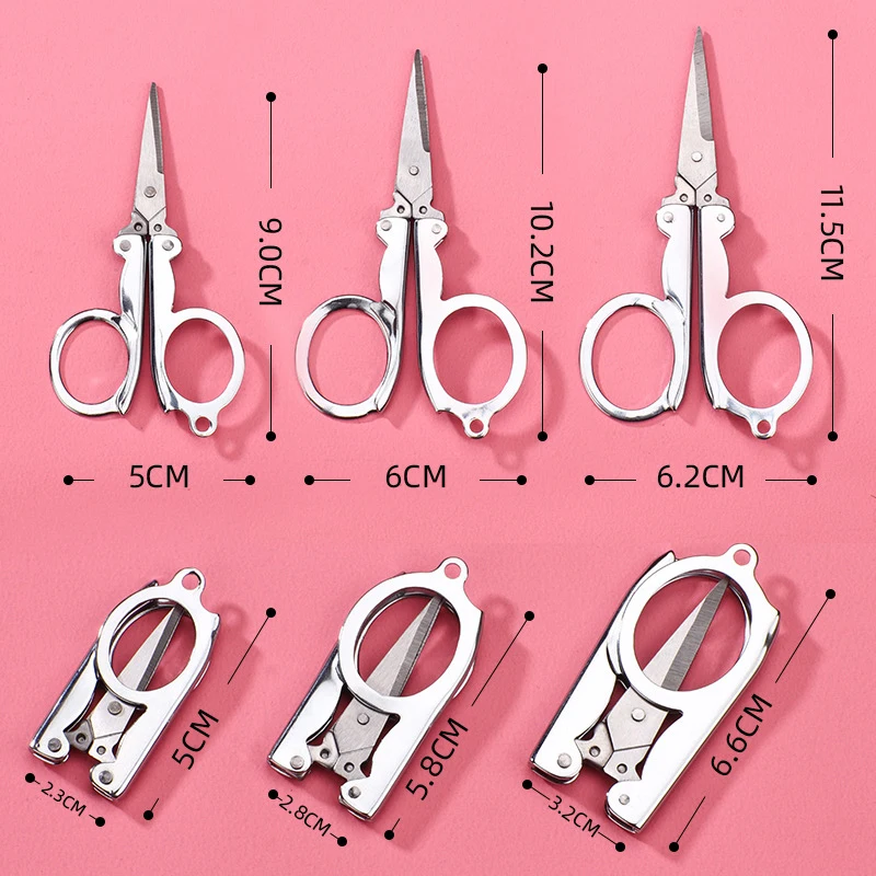 刺繍はさみ糸テーラーはさみ鋭い刃緊急ミニ折りたたみ折りたたみ - Embroidery Scissors Small のレビューと価格