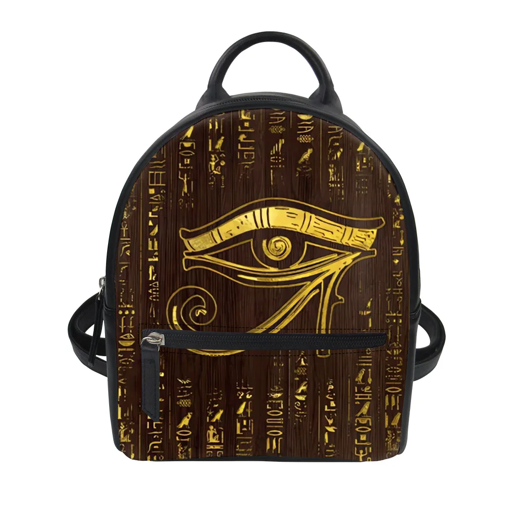 ホルスエジプト神の目カスタムバックパック財布女性カータースク - Embroidery In Egypt のレビューと価格