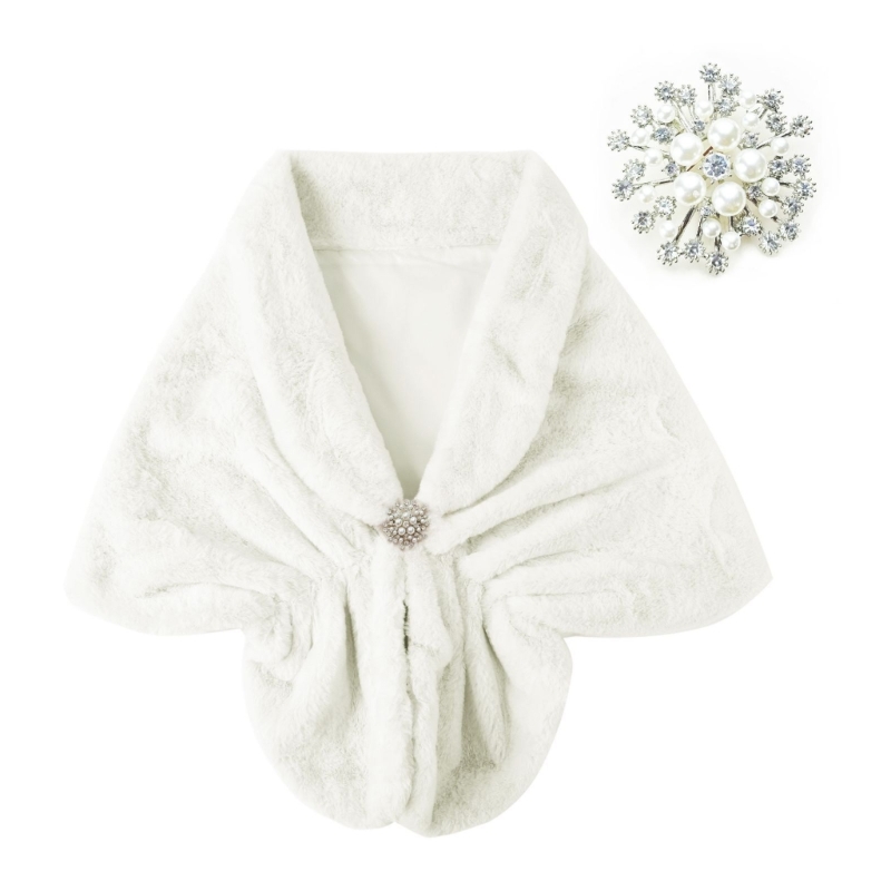ファッションポンチョケープセットエレガントショルダーカバー女 - Embroidery Shawl のレビューと価格