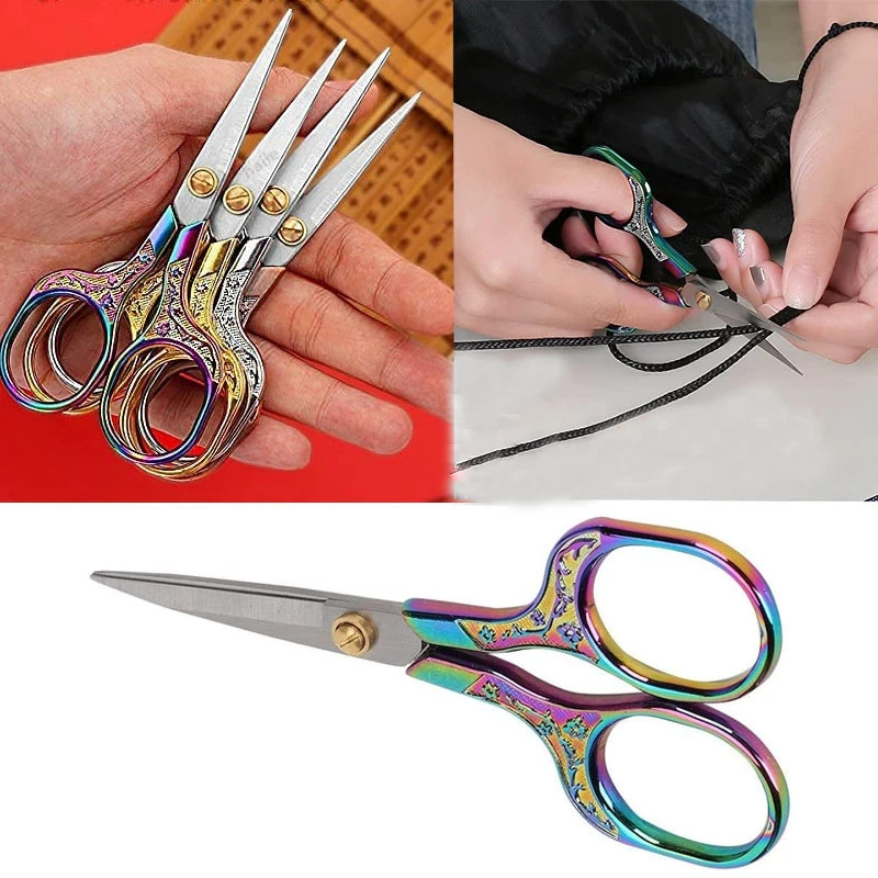1/3 個ステンレス鋼ヴィンテージはさみ縫製生地カッター刺繍 - Embroidery Scissors Small のレビューと価格