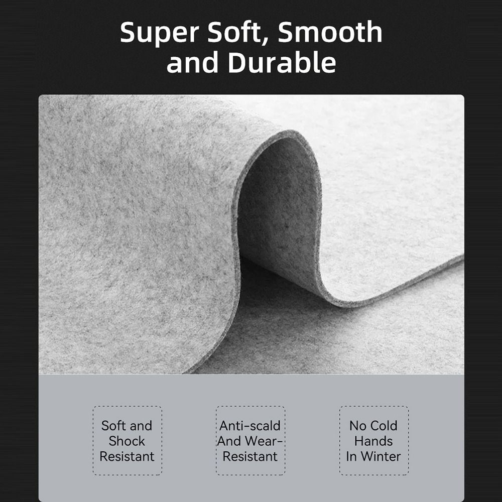 ゲーミングアクセサリー ウールフェルトマウスパッド 滑り止め - Felt Sheet Wool のレビューと価格