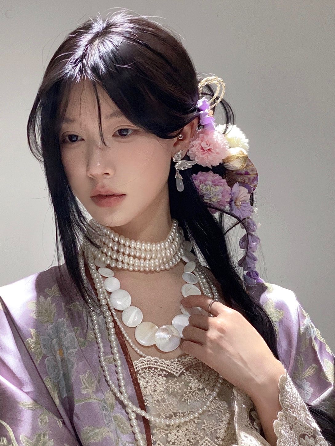 新しい中国風の重厚な刺繍レーススプライシングストラップドレス - Embroidery Cardigan のレビューと価格