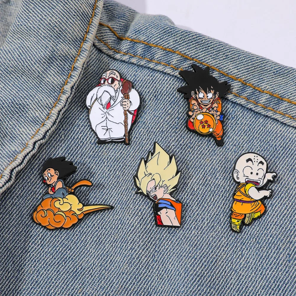 5個入り クラシック人気アニメブローチ ​ 孫悟飯クリエイテ - Embroidery Outfit のレビューと価格