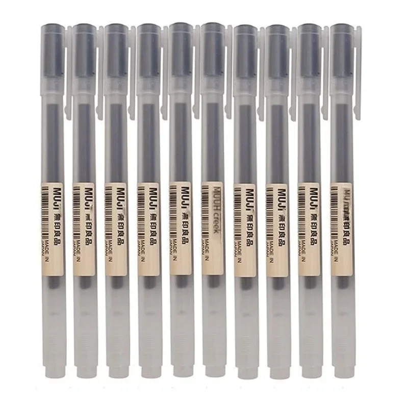 6/8 ピース/セット MUJIs ゲルペン黒/赤/青 0. - Muji Stationery Gel Pen のレビューと価格
