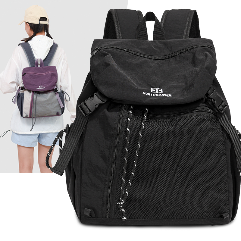 ファッション通勤バックパック女性防水ナイロンデイパック女性大 - Embroidery Motif のレビューと価格
