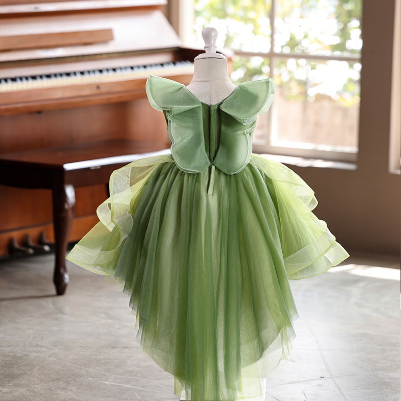 森のエルフのコスプレプリンセスコスチューム、緑の花の刺繍入り - Embroidery Dress のレビューと価格