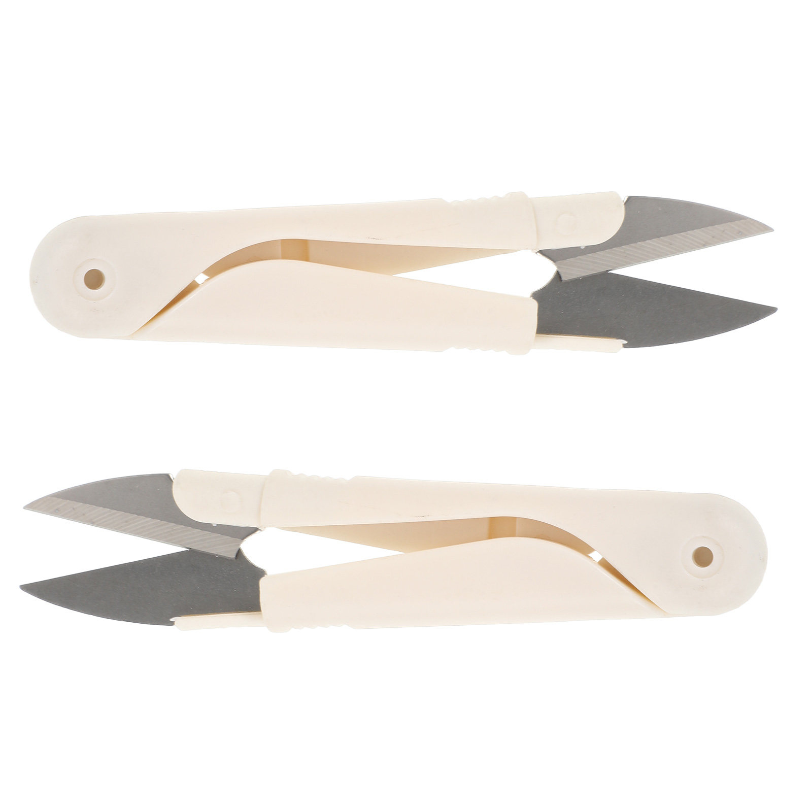 2個入り小型U字型裁縫はさみ、キャップ付きポータブル裁縫道具 - Embroidery Scissors Small のレビューと価格
