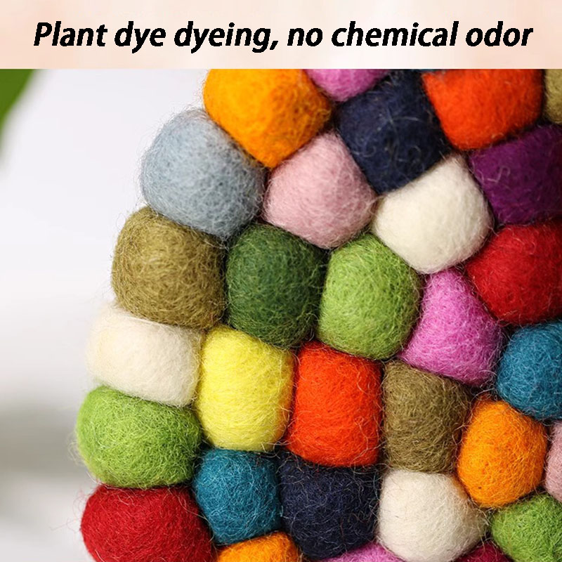 ウールフェルトシンギングボウルマット手作りカラフルなサウンド - Felt Sheet Wool のレビューと価格